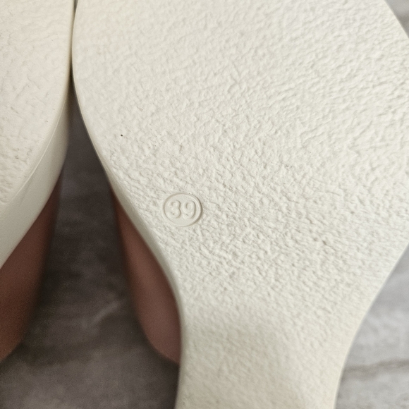 Free People Zoe Women's Platform Slide Sandal  Natural Size EUR39/ US9 - Picture 10 of 12